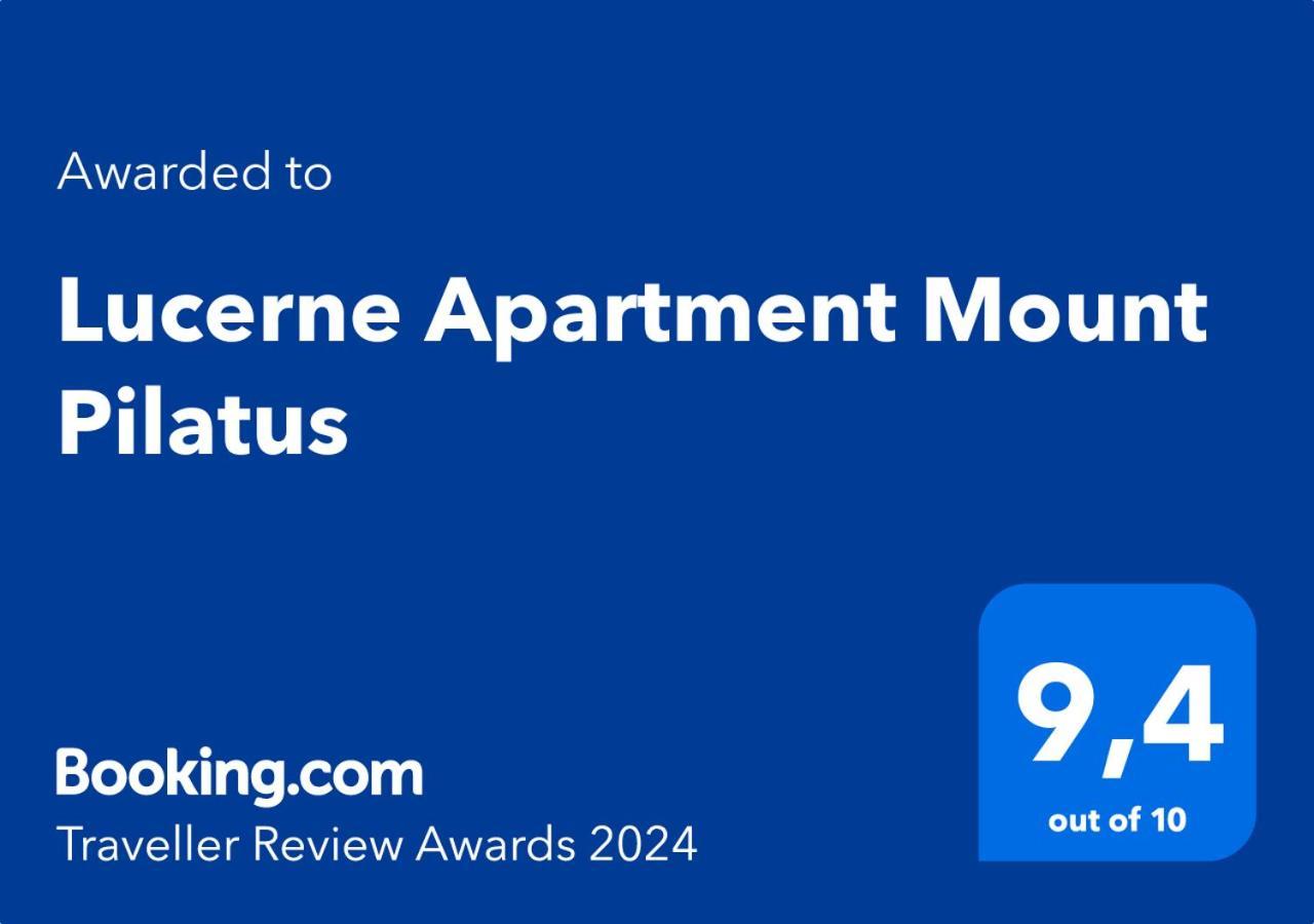 Lucerne Apartment Mount Pilatus Dış mekan fotoğraf